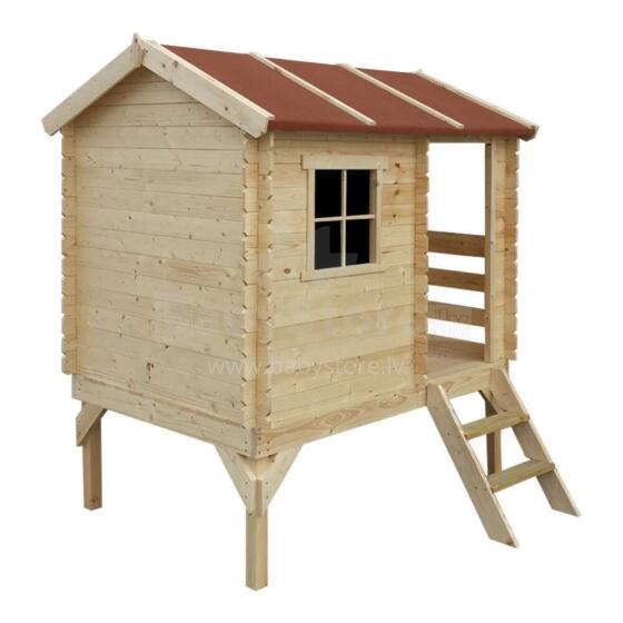 Timbela Wooden Playhouse  Art.M501C Игровая деревянная площадка/домик для сада