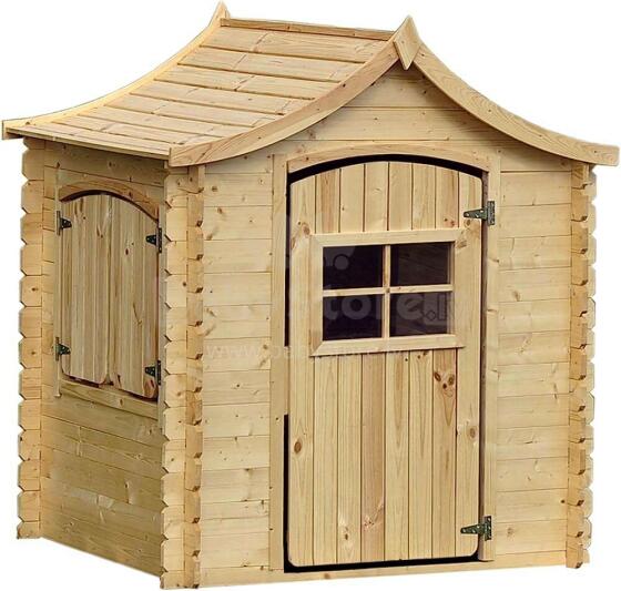 Timbela Wooden Playhouse  Art.M550 Детский деревянный домик для сада