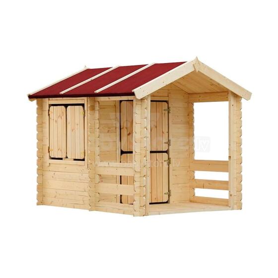 Timbela Wooden Playhouse  Art.M501 Детский деревянный домик для сада
