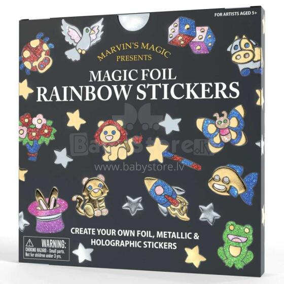 MARVINS MAGIC uzlīmes Magic Foil Rainbow, MMART001