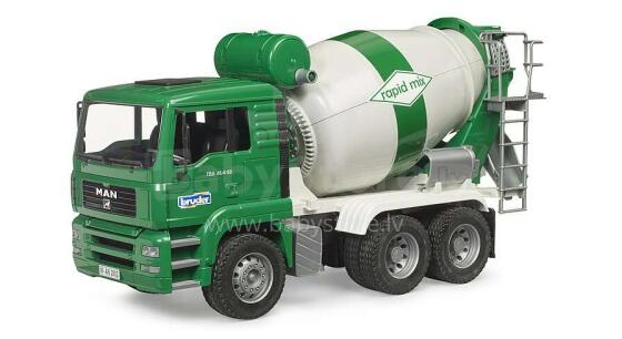 BRUDER 1:16 MAN TGA cementa maisītājs, 02739