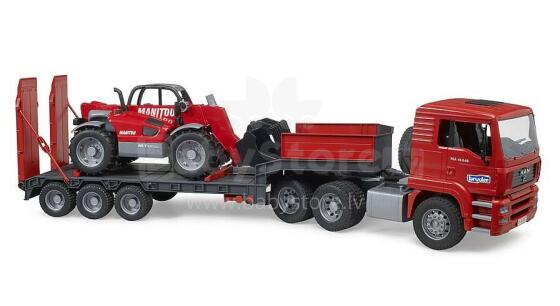 BRUDER 1:16 MAN TGA kravas automašīna ar teleskopisko iekrāvēju MLT 633, 02774
