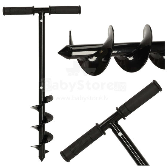 Ikonka Art.KX4659 Garden spiral hand drill 60x10cm