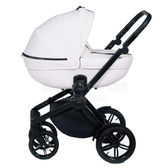 Dada Prams Luxor Art.153431 White Bērnu rati (ratiņi)- mūsdienīgi /daudzfunkcionāli  2 vienā