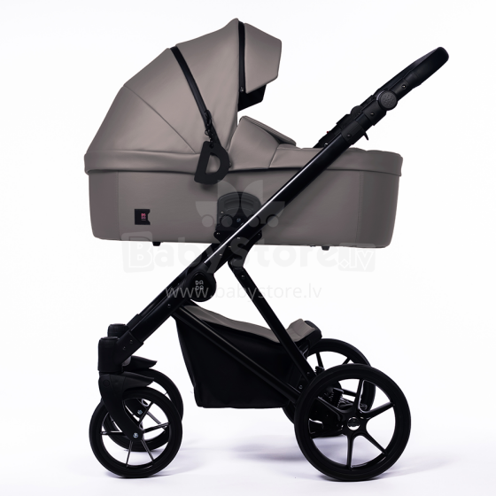 Dada Prams Nexus Ecoleather Art.153442 Dark Grey Bērnu universālie ratiņi (rati)  2 vienā