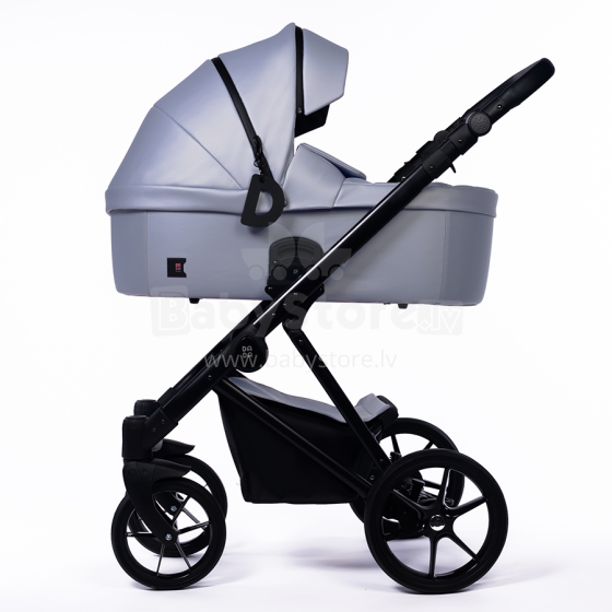 Dada Prams Nexus Ecoleather Art.153443 Metalic Grey Bērnu universālie ratiņi (rati)  2 vienā