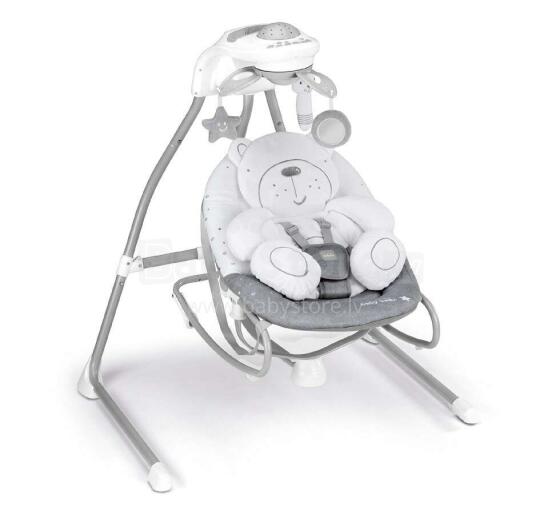 Cam Gironanna Evo Art. S347-247 Колыбель-качели с регулируемым скоростным, музыкальным блоком и игрушками