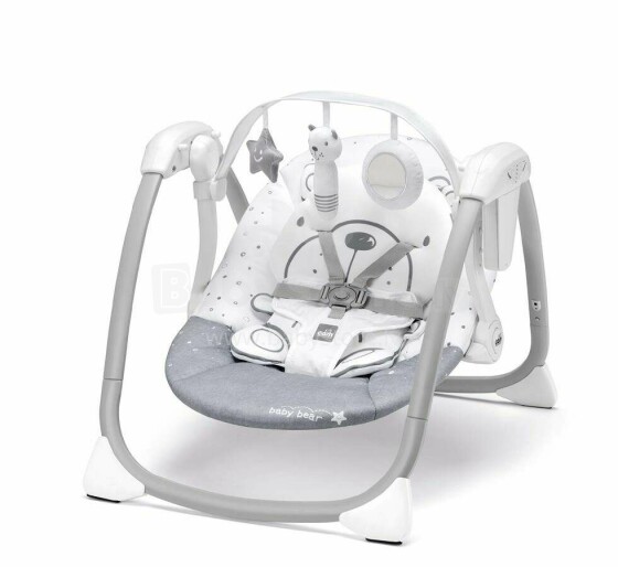 Cam Midi Art.S352/247 Детское кресло-качалка s регулируемым скоростным, музыкальным блоком и игрушками