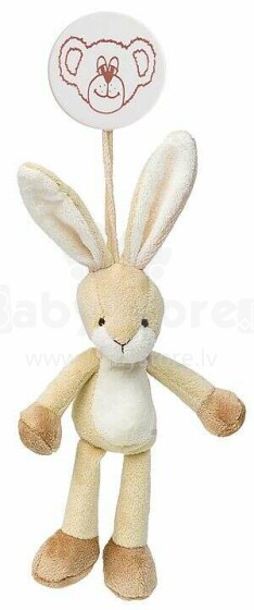 Teddykompaniet Rabbit Art.12672 Piekarināmā  rotaļlieta bērnu ratiņos/gultiņai