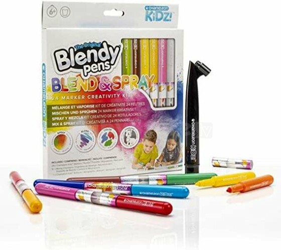 BLENDY PENS Tussisetti Blend and Spray, 24 kpl