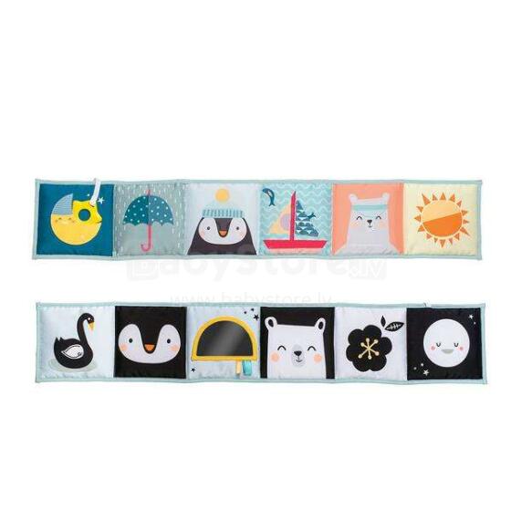 Taf Toys Baby First Book Art.226282 Mīksta rotaļlieta grāmata