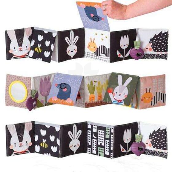 Taf Toys Baby Urban Book Art.273244 Mīksta rotaļlieta grāmata