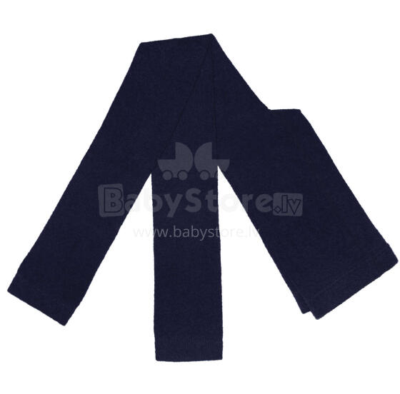 Weri Spezials Monochrome Children's Leggings Monochrome Marine ART.WERI-2758 High quality children's cotton leggings in various stylish colors