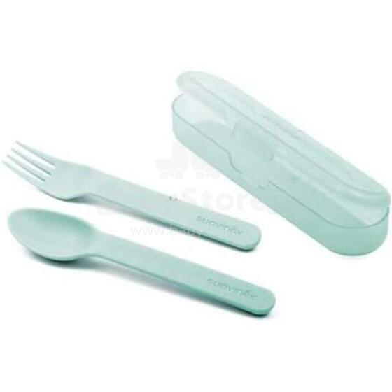 Suavinex Learn Cutlery Art.253651	Galda piederumu komplekts