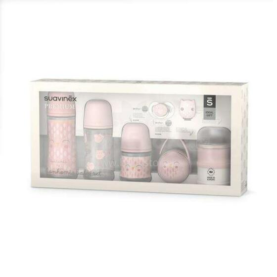 Suavinex Baby Set Art.268936 Bonhomia Pink