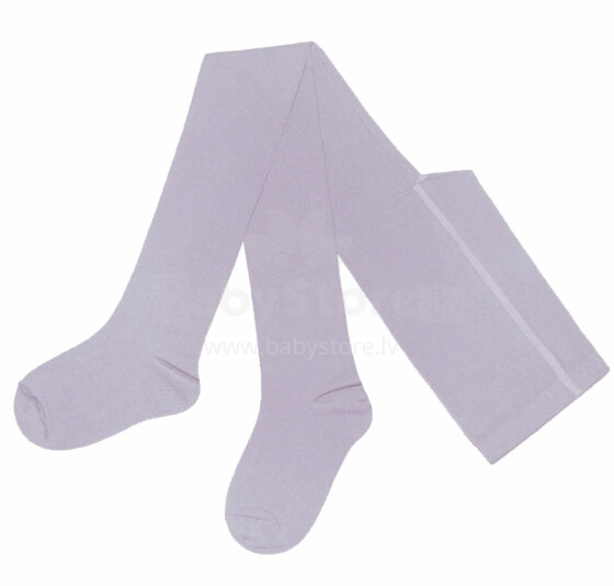Weri Spezials Monochrome Children's Tights Monochrome Lilac ART.SW-0626 High quality children's cotton tights available in various stylish colors