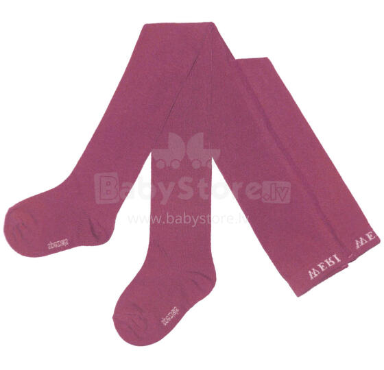 Weri Spezials Monochrome Children's Tights Monochrome Anemone ART.SW-0452 High quality children's cotton tights available in various stylish colors