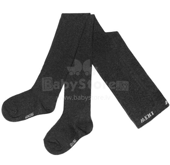 Weri Spezials Monochrome Children's Tights Monochrome Mottled Anthrazit ART.WERI-8046 High quality children's cotton tights available in various stylish colors
