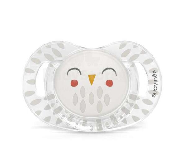 Suavinex Soother Art.268916 Bonhomia Grey Anatomiskas formas silikona knupītis 18+ mēn.