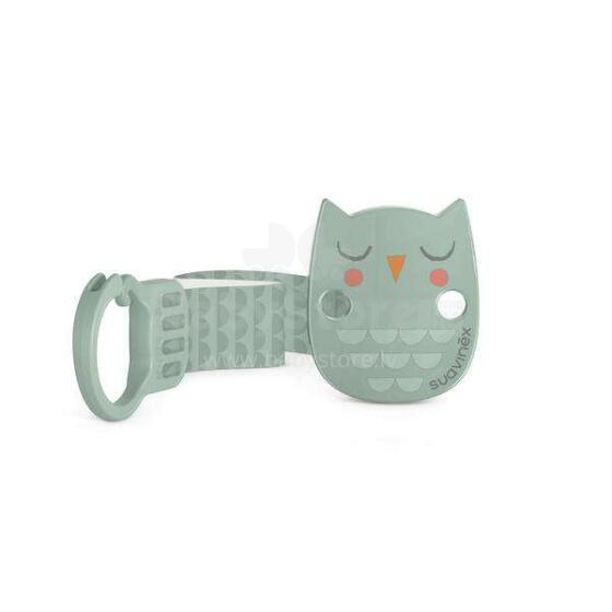 Suavinex Soother Clip Art.268921 Bonhomia Green  Держатель для пустышки
