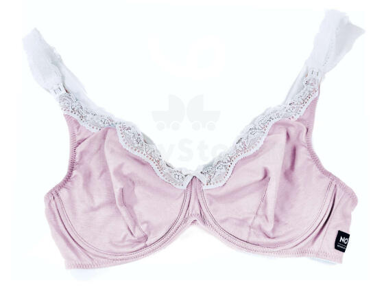 La Bebe™ Lingerie Bio Cotton Art.153797 Pink Maternity/Nursing Bra