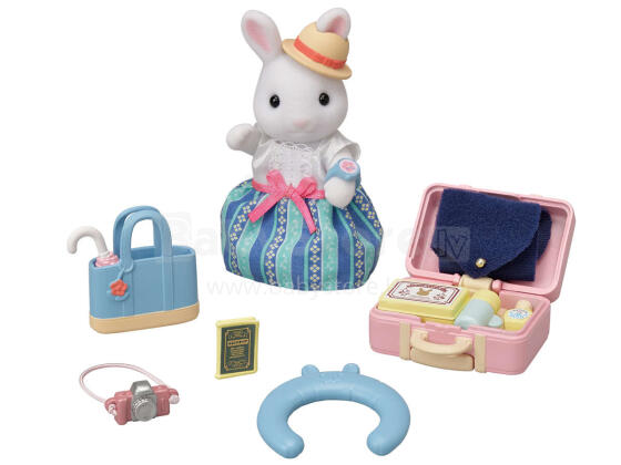 Sylvanian Families Mommy Snow Bunny Travel Playset Art. 5641