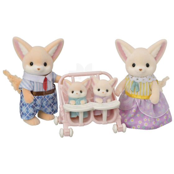 Sylvanian Families Семья лисичек фенеков Art.5696
