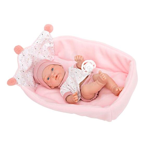 Arias Baby Doll Art.AR50693 Pink Кукла-пупс в люльке