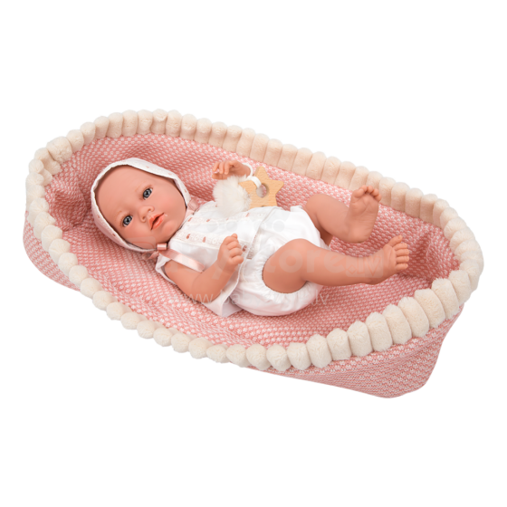 Arias Baby Doll Art.AR60680 Кукла c розовой краваткой, 38 см