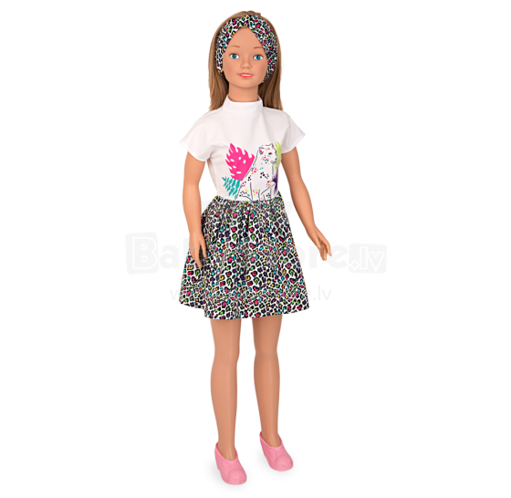 Arias Doll Art.AR24575 Сarole Urban Elegance Moderna lelle ar zīda matiem, 105cm