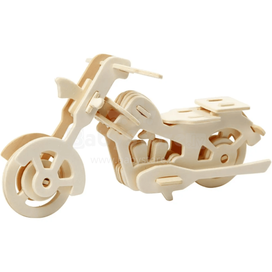 Creativ 3D Motorbike Art.580504 Wooden Construction Kit