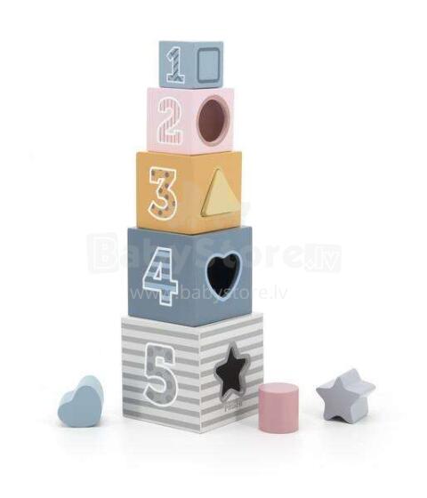 PolarB Stacking Cubes Art.255615 Klucīšu komplekts