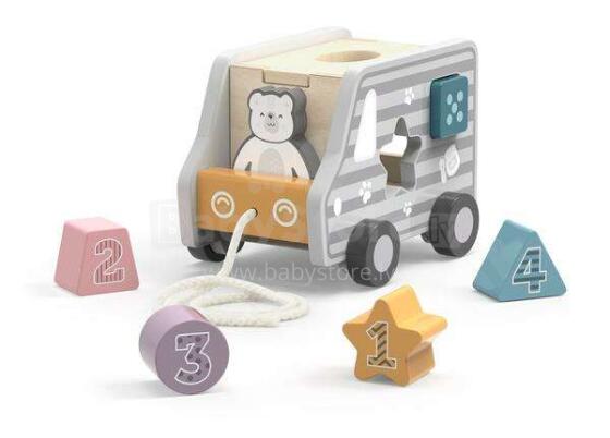 PolarB Shape Sorter  Art.255624 Koka sorteris