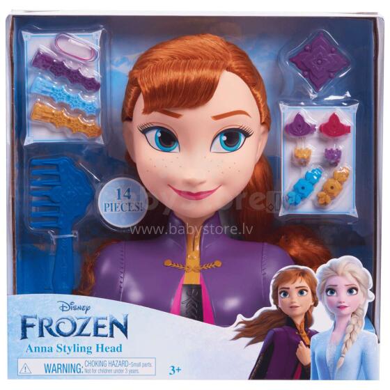 DISNEY FROZEN Anna Matu veidošanas galva ar aksesuāriem