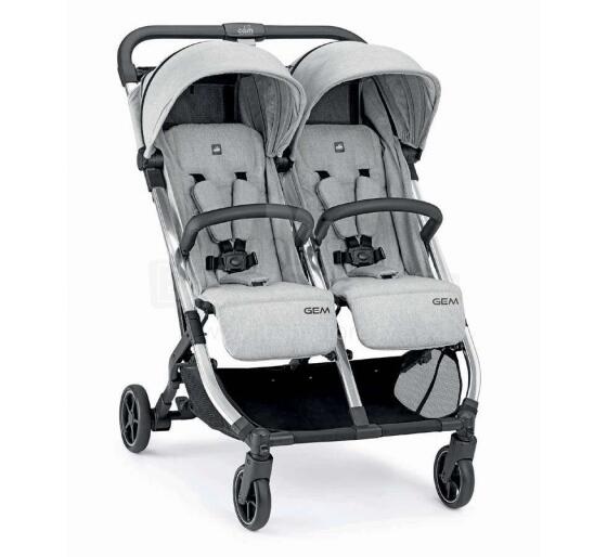 Cam Gem Art.851- 210 Grigio Double Stroller lightweight