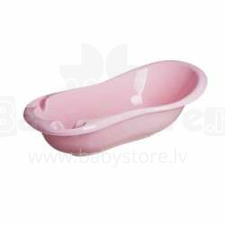 „Britton“ vonia Art.B2261 Rožinė vaikų vonia su kamšteliu, 100 cm