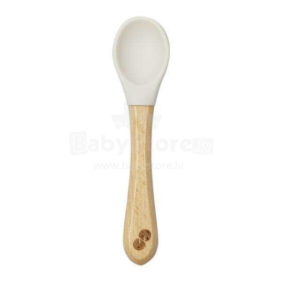 Nordbaby Silicone Spoon Art.265783 Beige Mīkstā silikona karote(1 gab.)