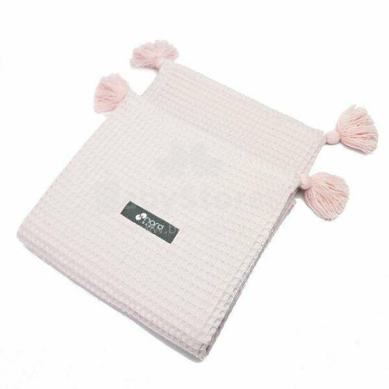 NordBaby Cotton Blanket Art.258481 Pink