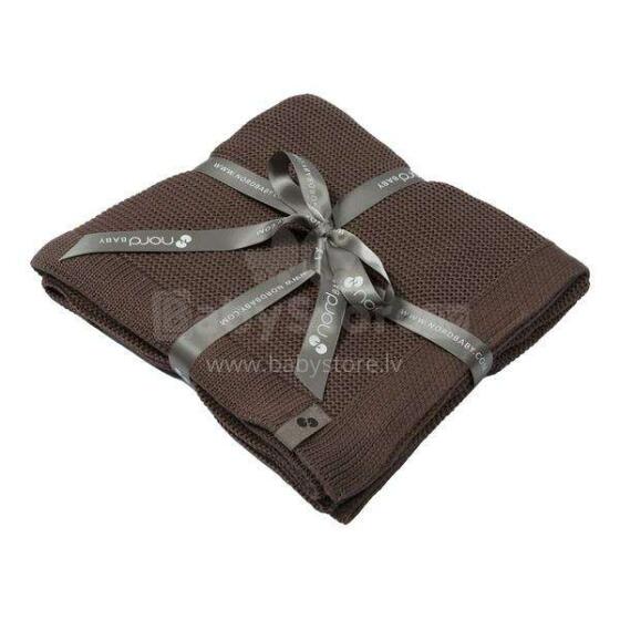 NordBaby Bamboo Blanket Art.265722 Coco Dabīgas plediņš bērniem no bambusa, 80x100cm