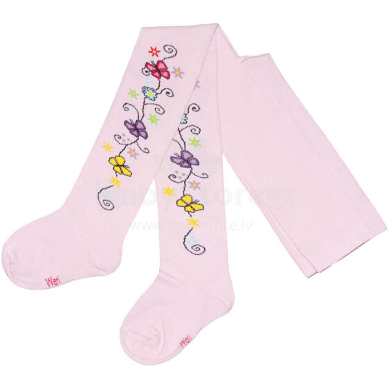 Weri Spezials Детские колготки Sprig Light Pink ART.WERI-0241 Высококачественные детские хлопковые колготки для девочек