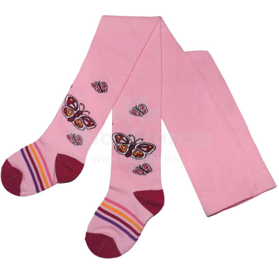 Weri Spezials Bērnu Zeķubikses Art Modern Dark Pink ART.WERI-1395 Augstas kvalitātes bērnu kokvilnas Zeķubikses meitenēm