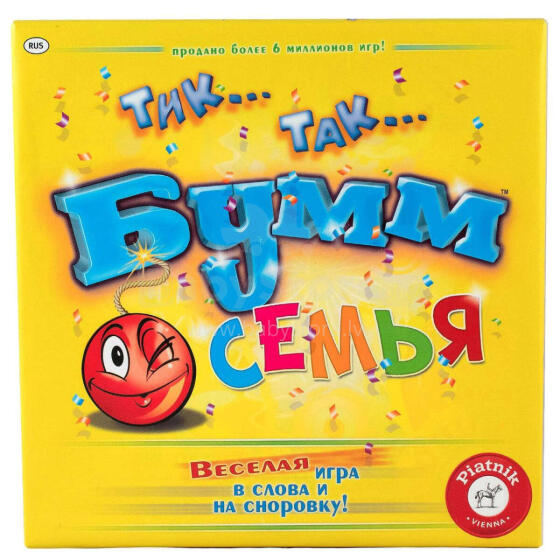 PIATNIK Настольная игра ТикТак Бумм (на русском яз.)