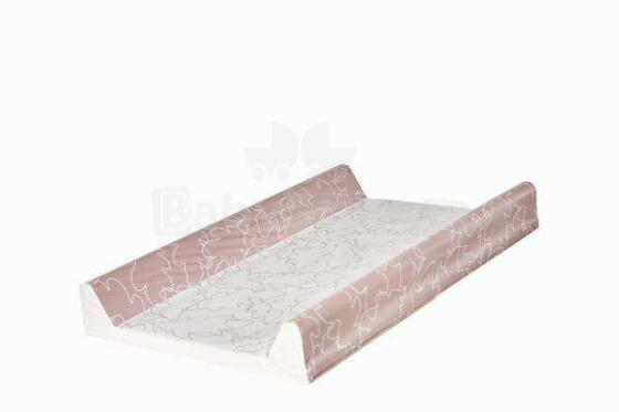 NordBaby Soft Changing Pad  Art.249784 Berry Leaves Пеленальный матрасик с мягким основанием