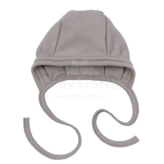 NordBaby Beanie Jule Art.263686 Dark Grey Mazuļu (zīdaiņu)  cepure no merino vilnas