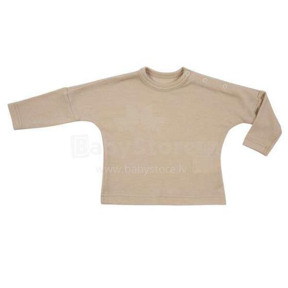 Nordbaby Merino Shirt Samuel Art.263667 Beige Krekliņš no merino vilnas