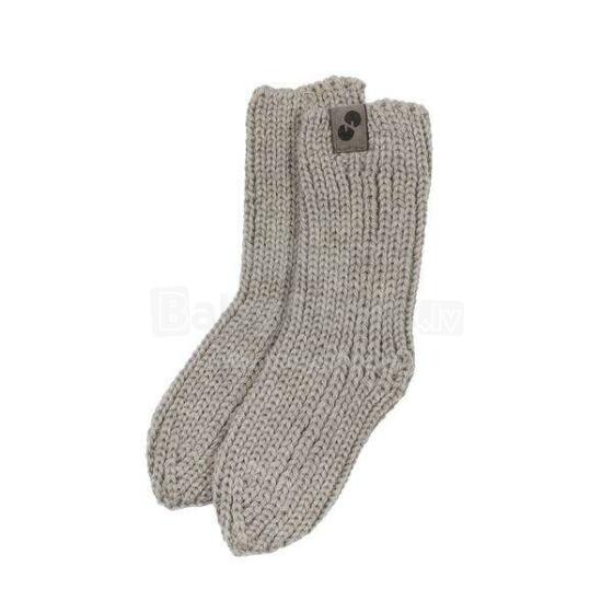 Nordbaby Socks Merino Art.263121 Beige Merino vilnas zeķes 3-6 mēn.