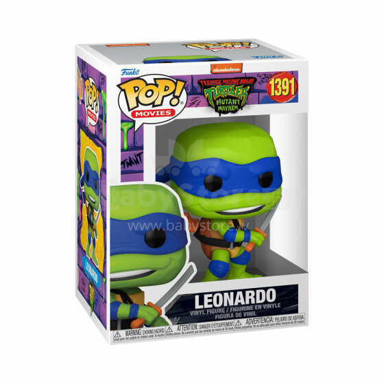 FUNKO POP! Vinila figūra: Teenage Mutant Ninja Turtles - Leonardo