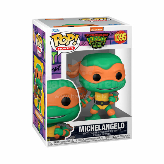 FUNKO POP! Vinyylihahmo: Teenage Mutant Ninja Turtles - Michelangelo