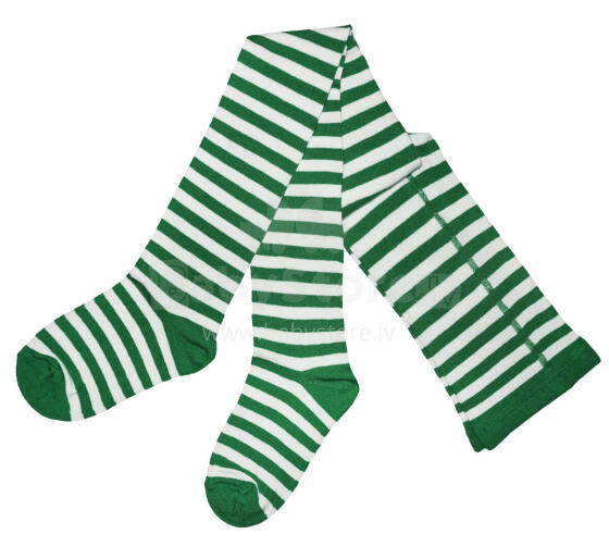 Weri Spezials Bērnu Zeķubikses Sweets Green and White ART.WERI-6533 Augstas kvalitātes bērnu kokvilnas Zeķubikses bērniem