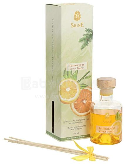 Signe Citrus Forest Art.154507 освежитель воздуха для дома / диффузор с цитрусовыми 150 мл